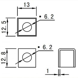 12V 12Ah YG12L_BS terminals