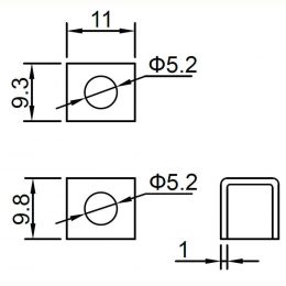 12V 6Ah YG7B_4 terminals