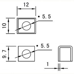 12V 7Ah YG7L_BS terminals