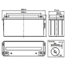 FCG12-150 dimensions