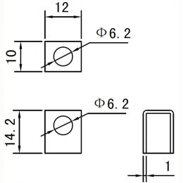 12V 10Ah YT12B_BS terminals