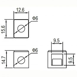 12V 12Ah YTX14_BS terminals