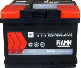 12V 60Ah 510A - FIAMM Titanium Black