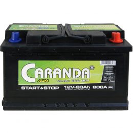 12V 80Ah 800A CARANDA START STOP AGM 1