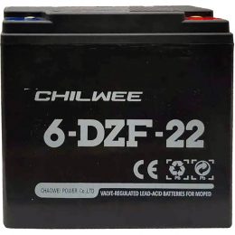 12V 22Ah 6-DZF-22 Front