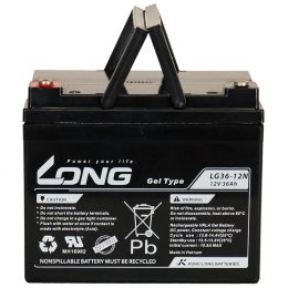 12V 36Ah GEL LG36-12N LONG (2)